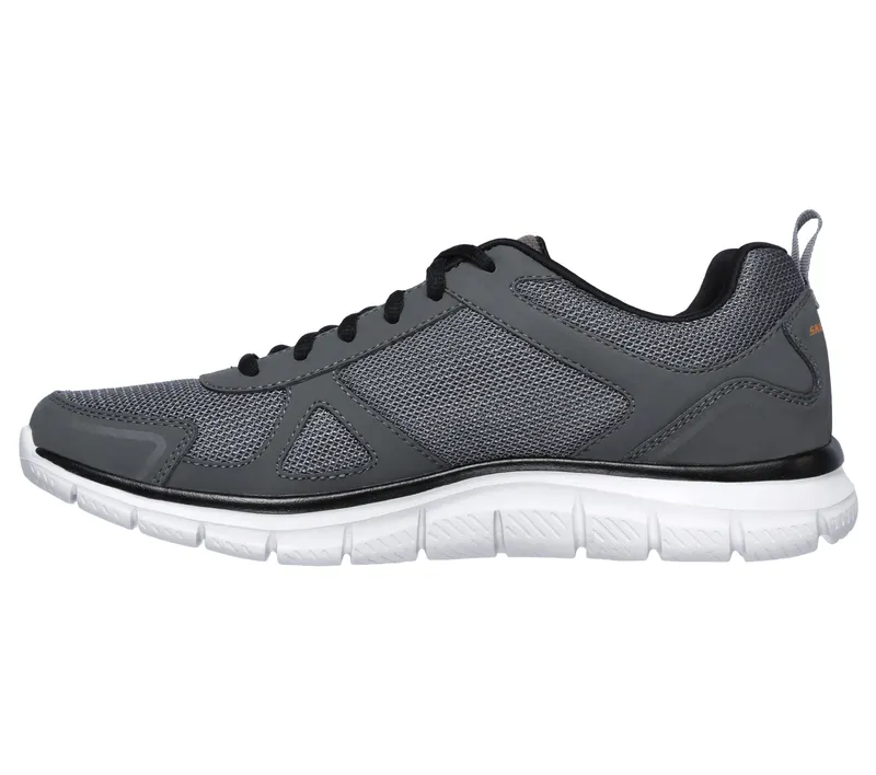 Skechers Track – Houtskool / Zwart (52631-CCBK)