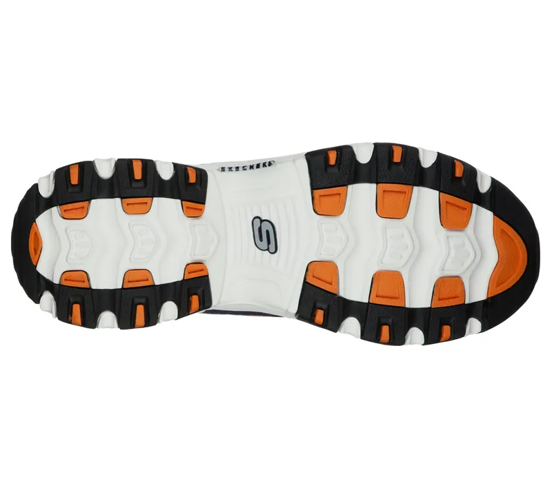 Skechers D’Lites – Marine / Oranje (52675-NVOR)