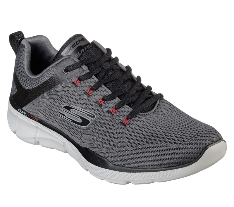 Skechers Relaxed Fit: Equalizer 3.0 – Houtskool / Zwart (52927-CCBK)