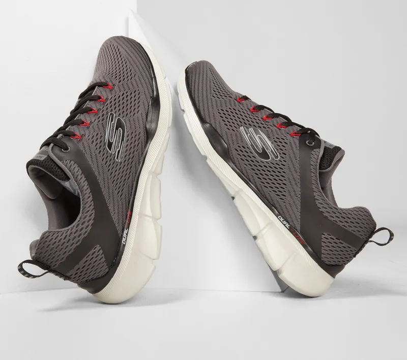 Skechers Relaxed Fit: Equalizer 3.0 – Houtskool / Zwart (52927-CCBK)