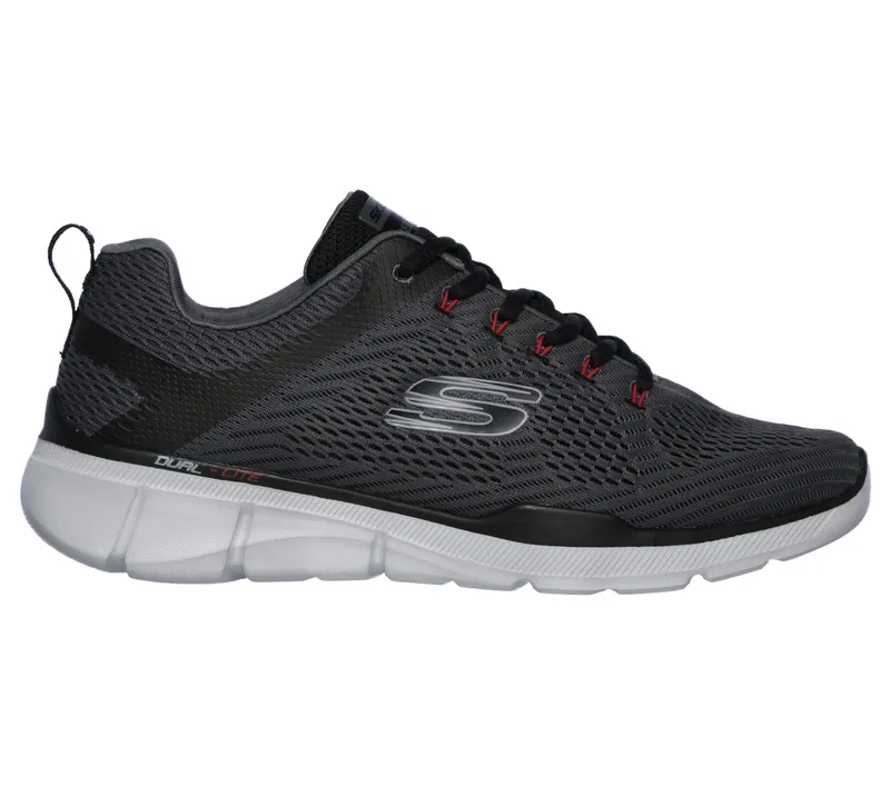 Skechers Relaxed Fit: Equalizer 3.0 – Houtskool / Zwart (52927-CCBK)