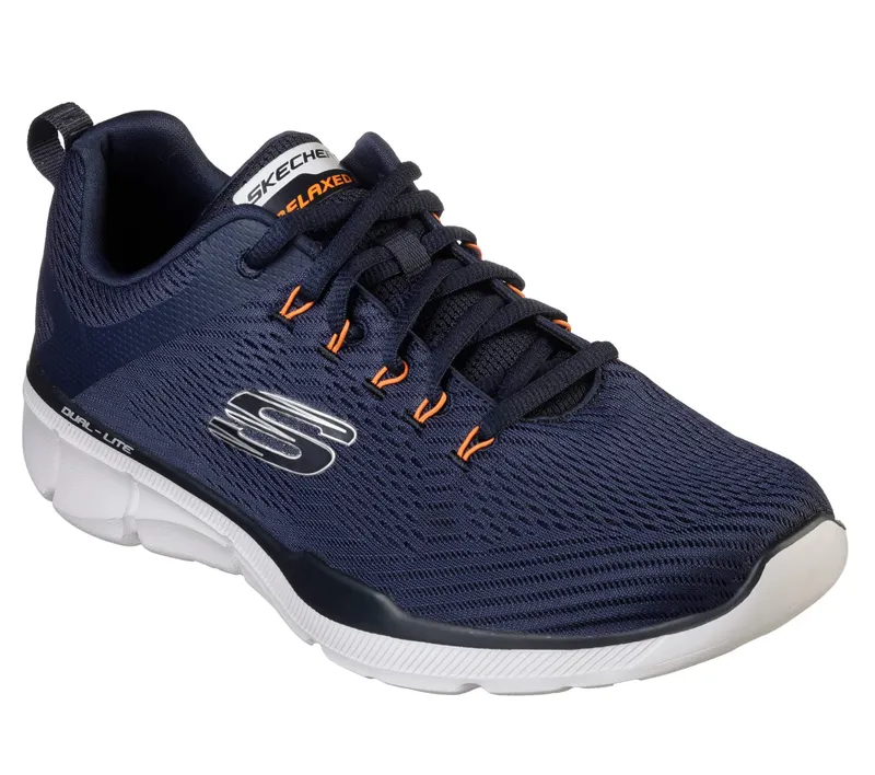 Skechers Relaxed Fit: Equalizer 3.0 – Marine / Oranje (52927-NVOR)