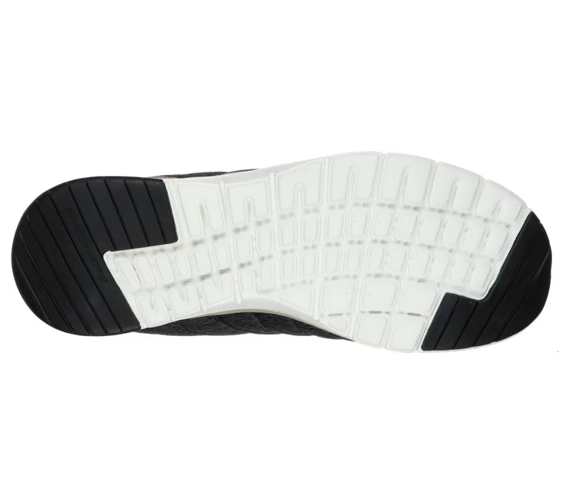 Skechers Flex Advantage 3.0 – Stally – Zwart (52957-BLK)