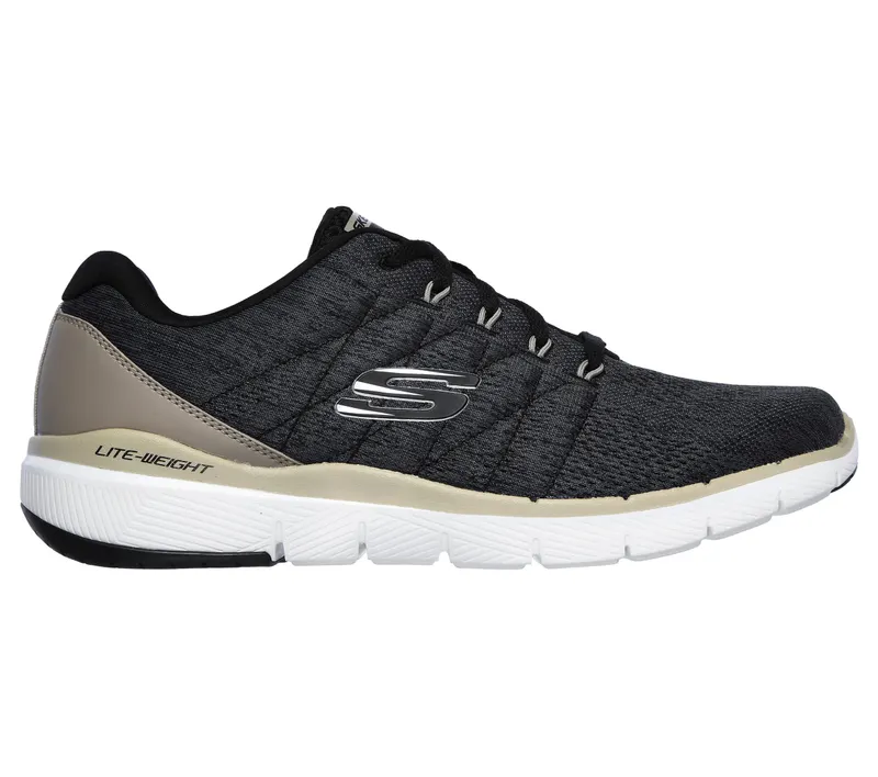 Skechers Flex Advantage 3.0 – Stally – Zwart (52957-BLK)