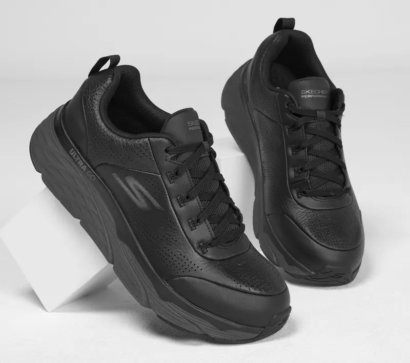 Skechers Skechers Max Cushioning Elite – Lucid – Zwart / Houtskool (54431-BKCC)