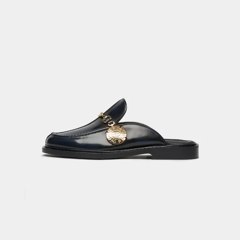 Filling Pieces Medal Mule Navy