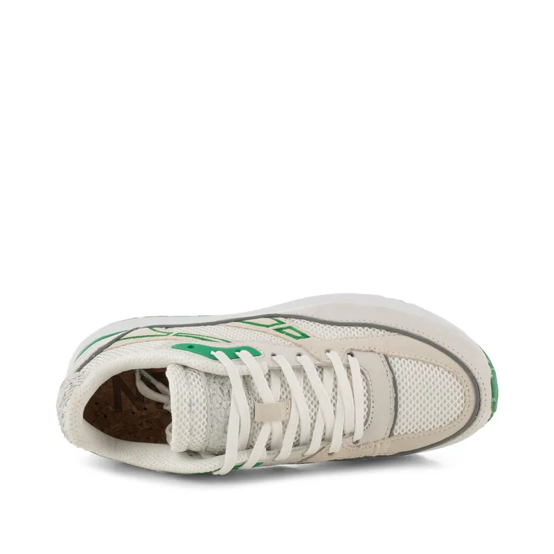 Woden Hailey Tech Mesh White/Basil (WL735 879)