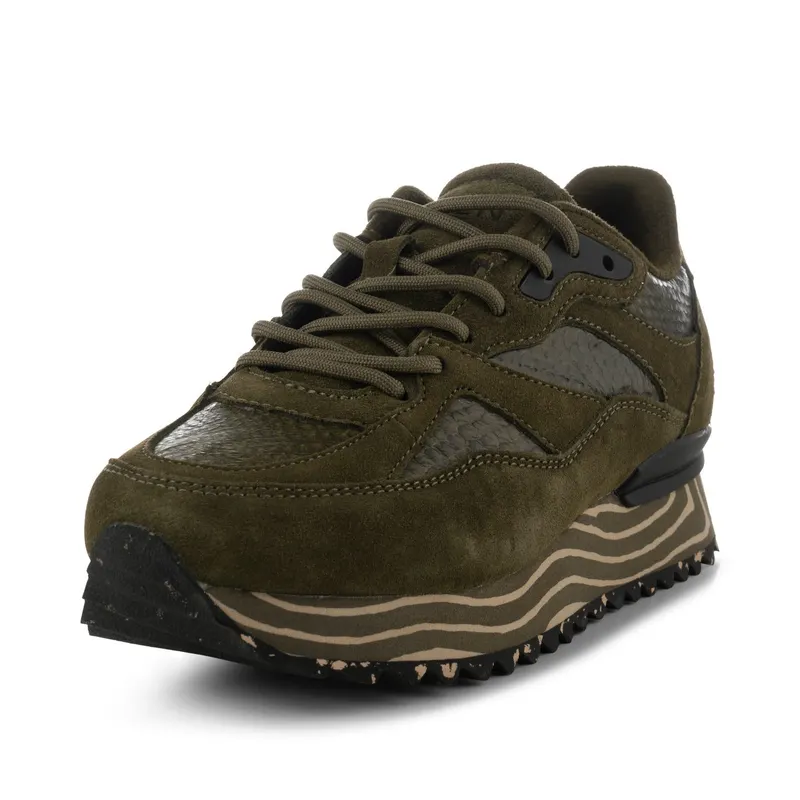 Woden Sophie Salmon Marble Dark Olive (WL585 295)