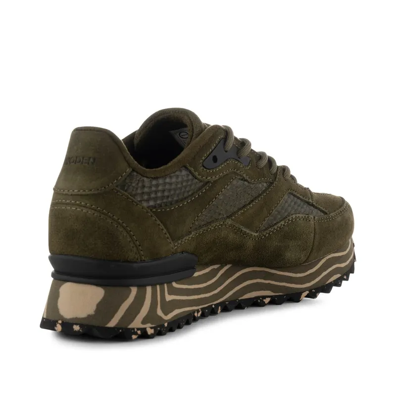 Woden Sophie Salmon Marble Dark Olive (WL585 295)