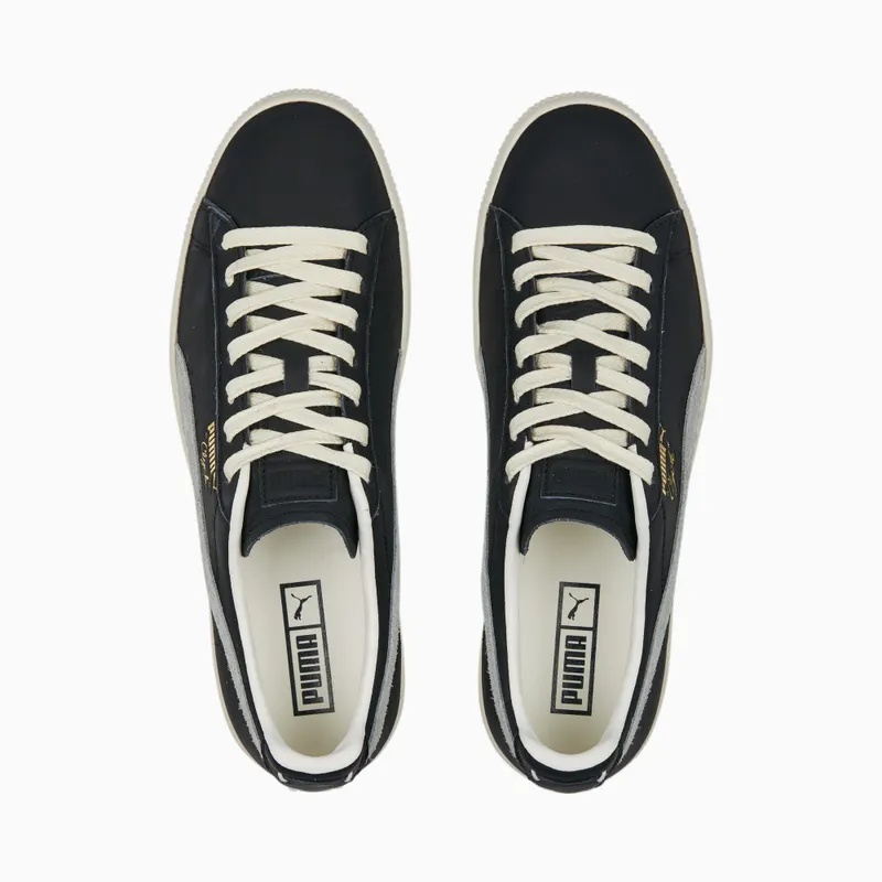 Puma Clyde Base Goud/Zwart (390091-02)