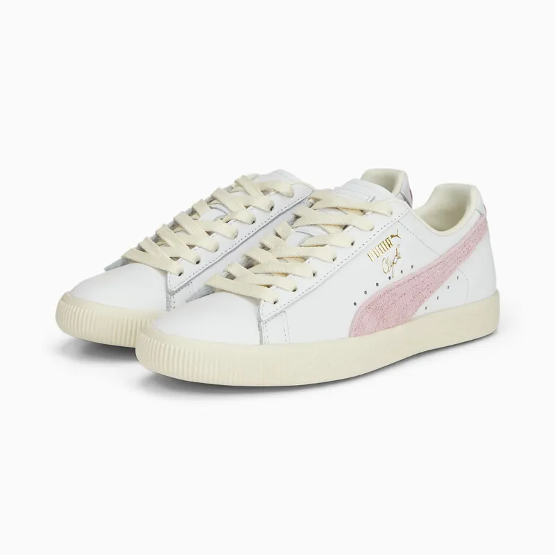 Puma Clyde Base Goud/Roze/Wit (390091-05)