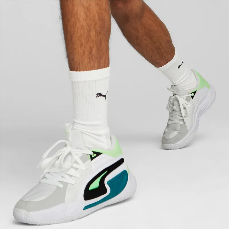 Puma Court Rider Chaos Jewel Wit/Groen (378051-01)