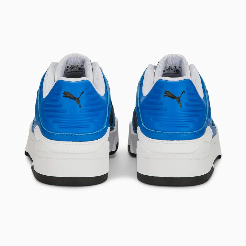 Puma Slipstream leren Wit/Blauw/Zwart (387544-17)