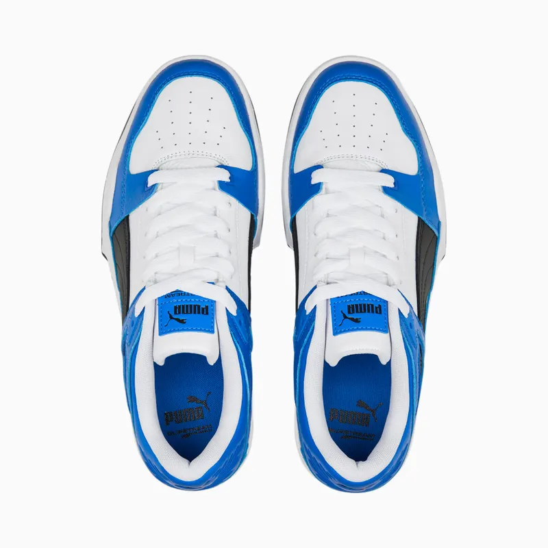 Puma Slipstream leren Wit/Blauw/Zwart (387544-17)