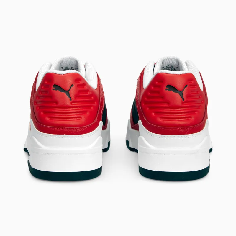 Puma Slipstream leren Wit/Zwart/Rood (387544-16)