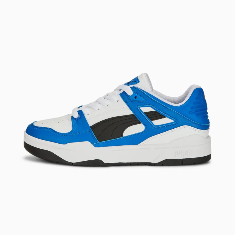 Puma Slipstream leren Wit/Blauw/Zwart (387544-17)