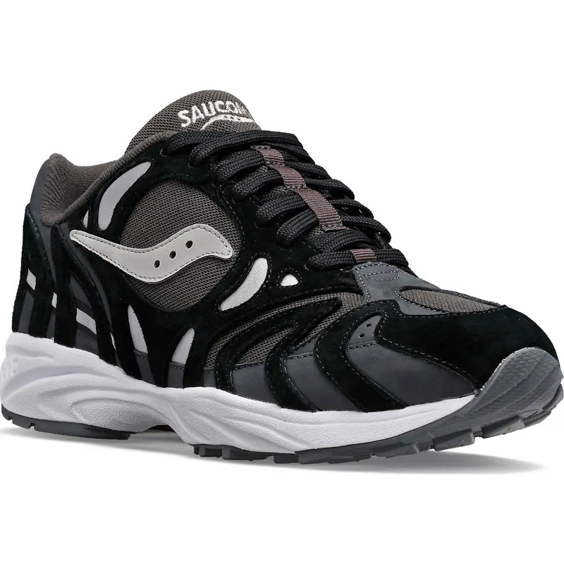 Saucony Grid Azura 2000 Premium Black / Silver (S70714-2)