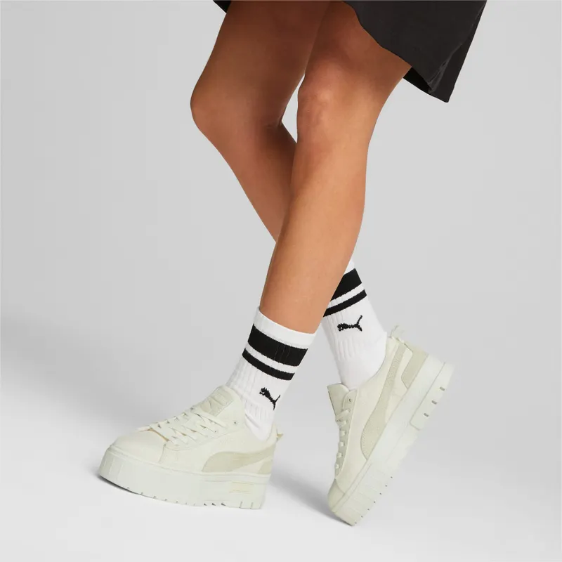 Puma Mayze Blank Canvas Wit (389859-01)