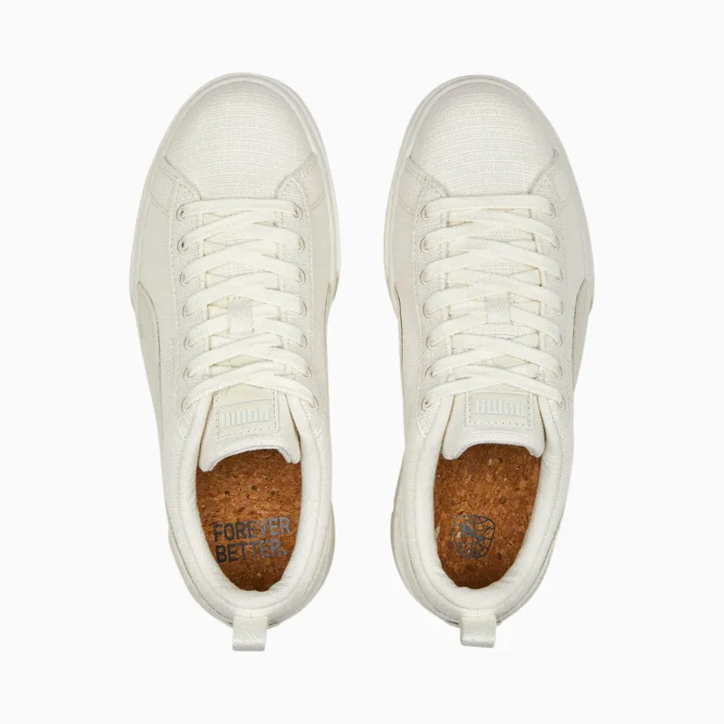 Puma Mayze Blank Canvas Wit (389859-01)