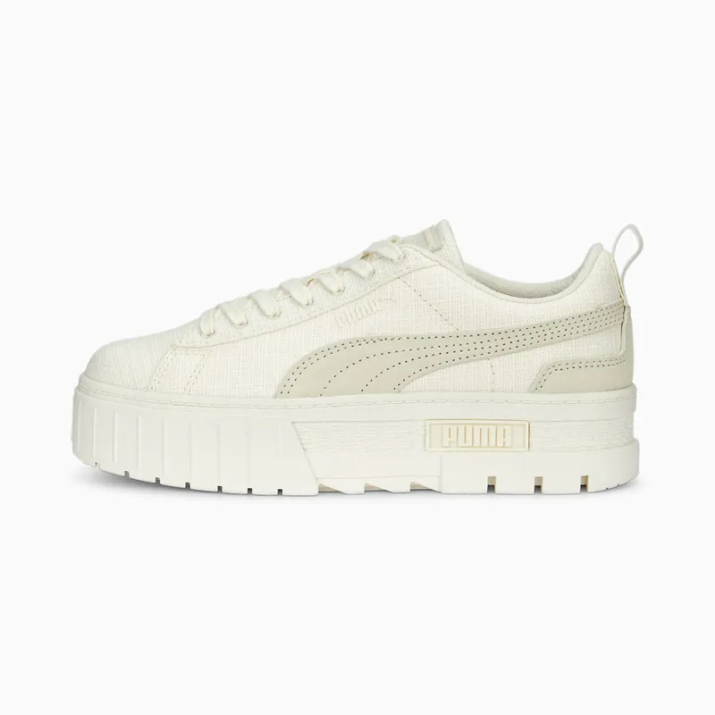 Puma Mayze Blank Canvas Wit (389859-01)