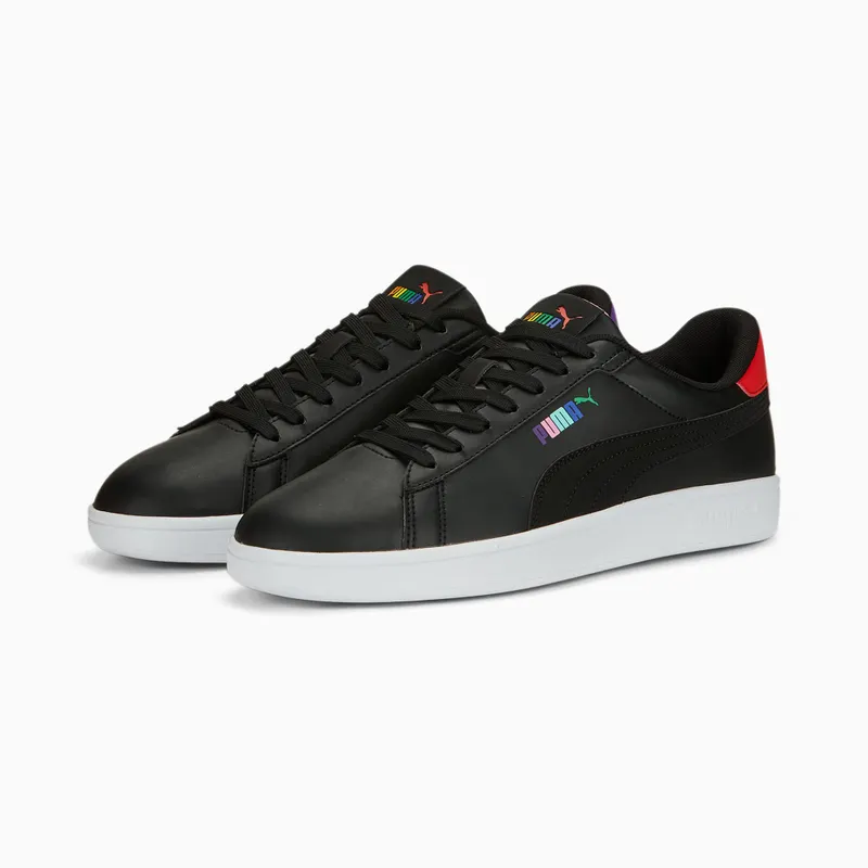Puma Smash 3.0 Love Is Love Rood/Zwart (389377-02)