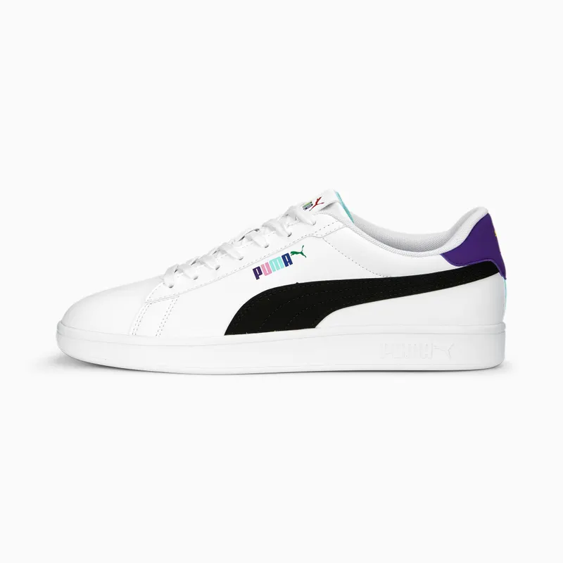 Puma Smash 3.0 Love Is Love Geel/Blauw/Zwart (389377-01)