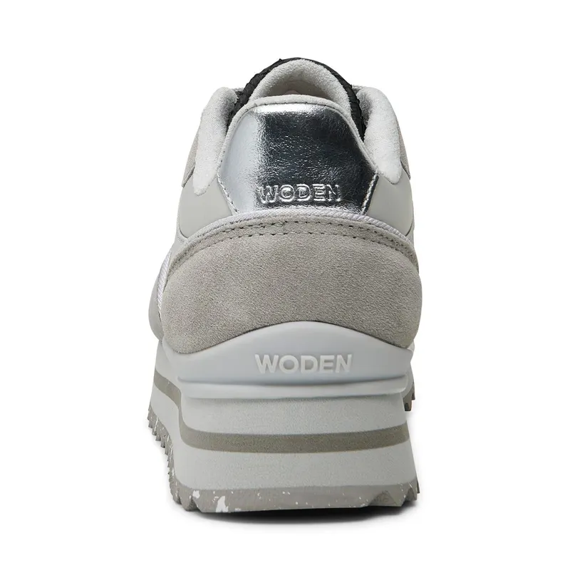 Woden Nellie II Metallic Plateau Sea Fog Grey (WL1781 049)