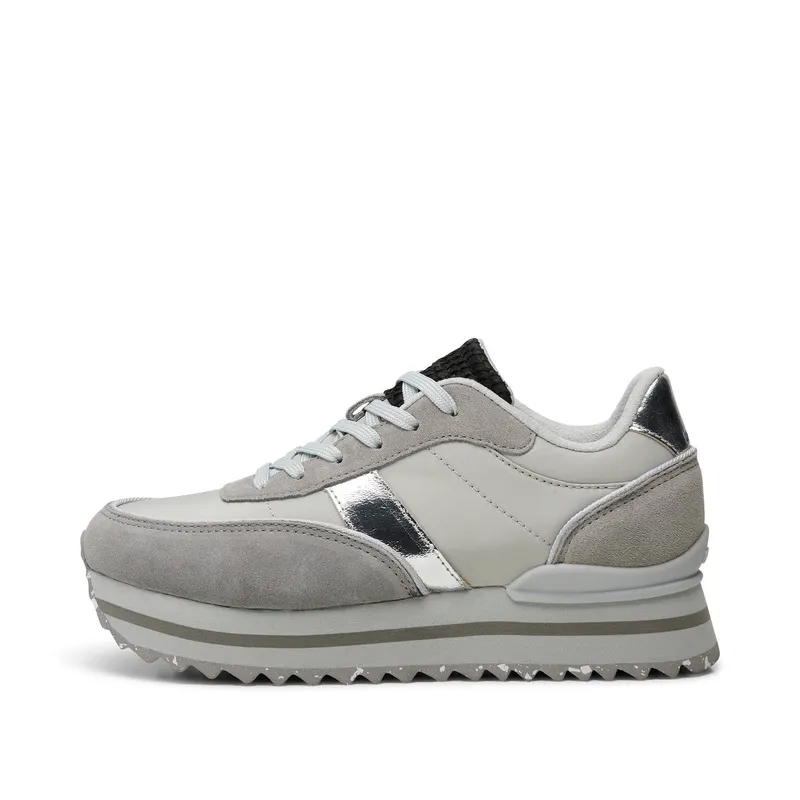 Woden Nellie II Metallic Plateau Sea Fog Grey (WL1781 049)
