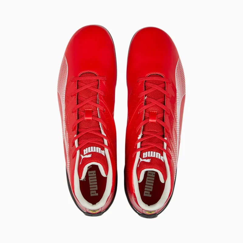 Puma Scuderia Ferrari Carbon Cat Mid rijschoenen Zwart/Rood/Wit (307545-02)