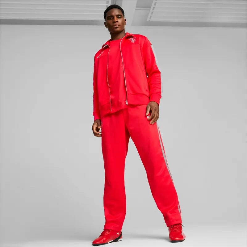 Puma Scuderia Ferrari Carbon Cat Mid rijschoenen Zwart/Rood/Wit (307545-02)