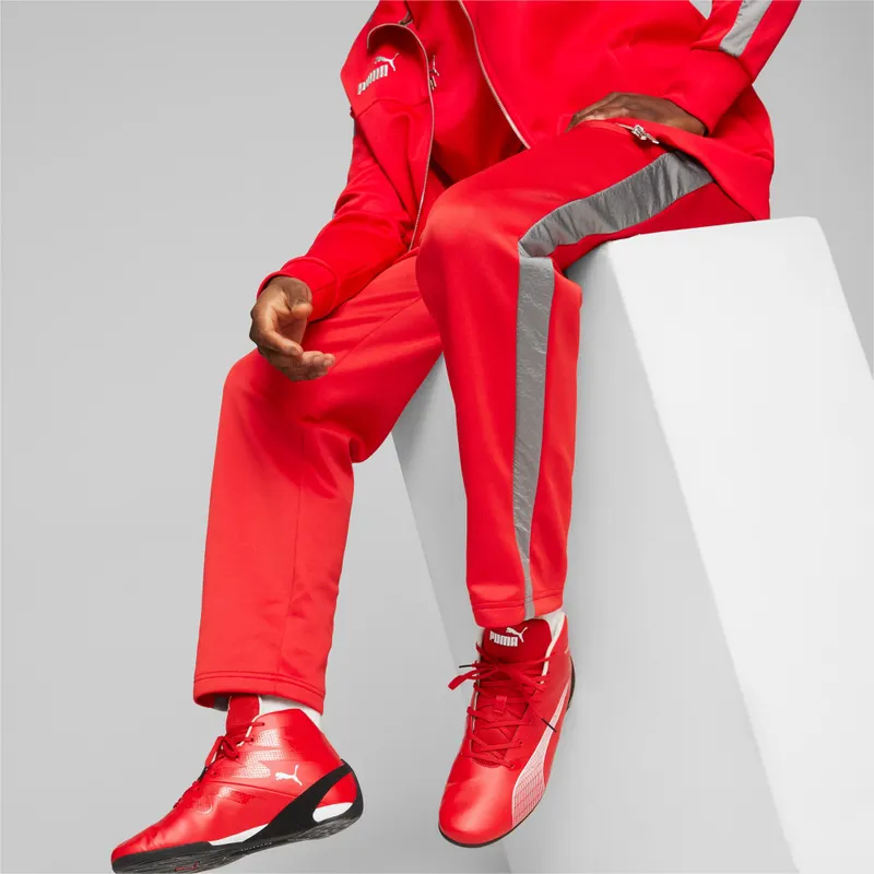 Puma Scuderia Ferrari Carbon Cat Mid rijschoenen Zwart/Rood/Wit (307545-02)