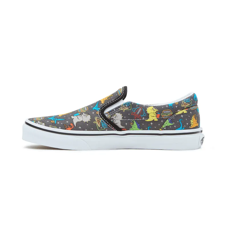 VANS Dino Classic Slip-on Kinderschoenen Wit (VN0A4UH8RP9)