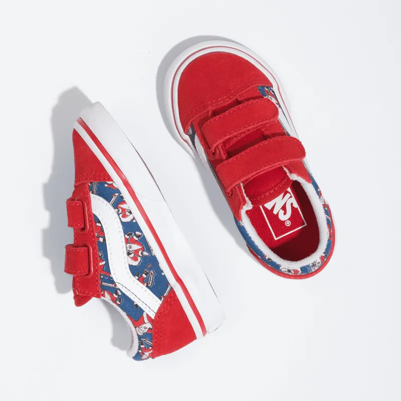 VANS Santa Shreds Old Skool Velcro Rood (VN000D3Y8BI)