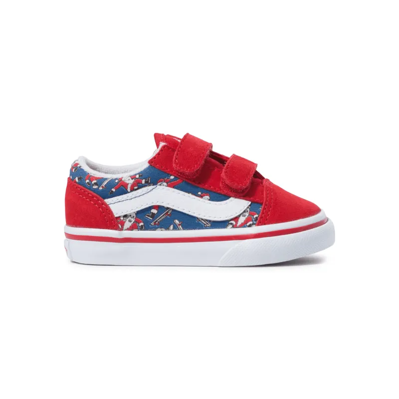 VANS Santa Shreds Old Skool Velcro Rood (VN000D3Y8BI)