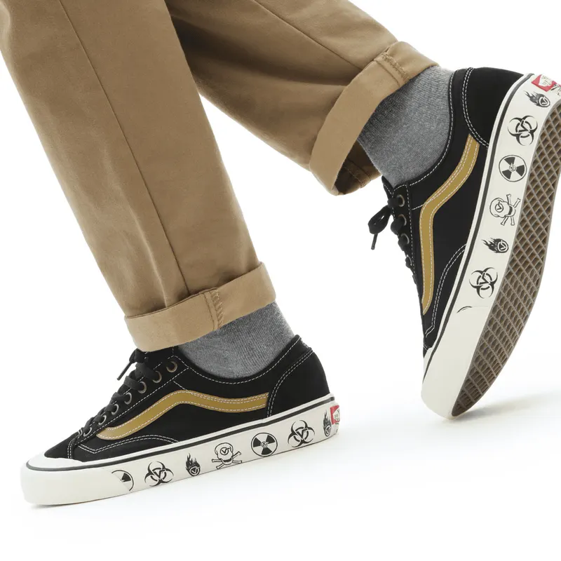 VANS Dark Aloha Style 36 Decon Sf Zwart (VN0A3MVL4YY)