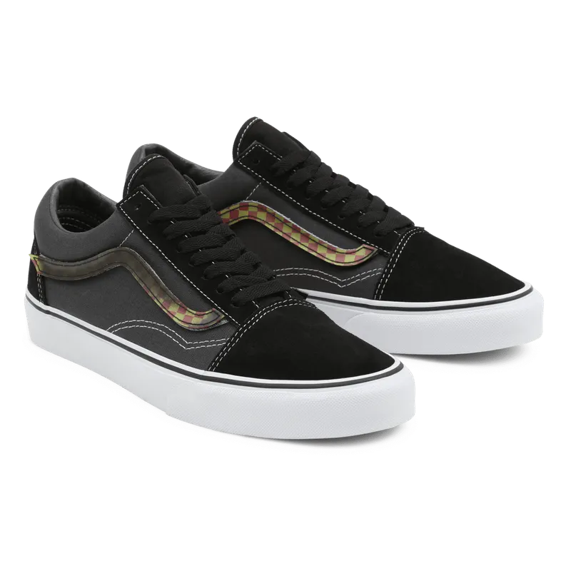 VANS Lenticular Sidestripe Old Skool Zwart (VN0A5KRF93W)