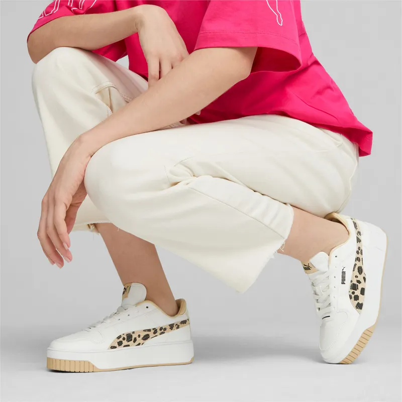 Puma Carina Street Animal Wit/Zwart (391940-01)