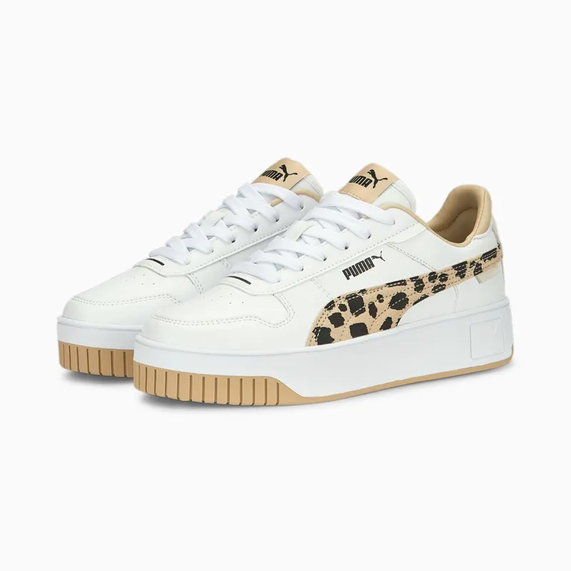 Puma Carina Street Animal Wit/Zwart (391940-01)