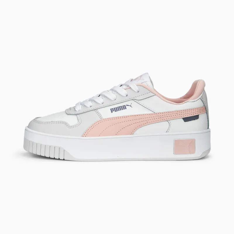 Puma Carina Street Wit/Roze/Grijs (389390-05)