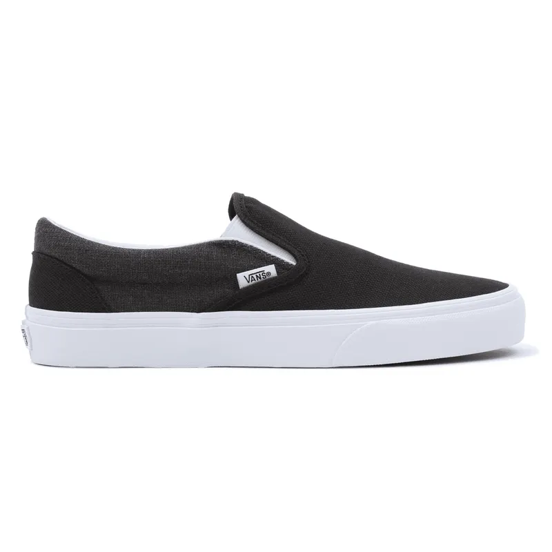 VANS Summer Linen Classic Slip-on Zwart (VN0A7Q5DBMA)