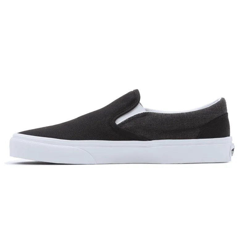 VANS Summer Linen Classic Slip-on Zwart (VN0A7Q5DBMA)
