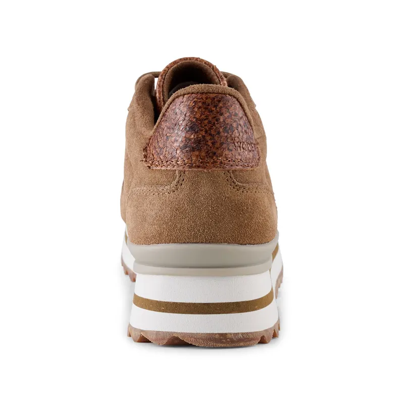 Woden Nora III Suede Plateau Latte (WL1752 069)
