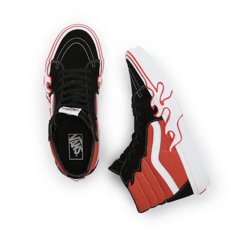 VANS Sk8-hi Flame Oranje (VN0005UJGWP)