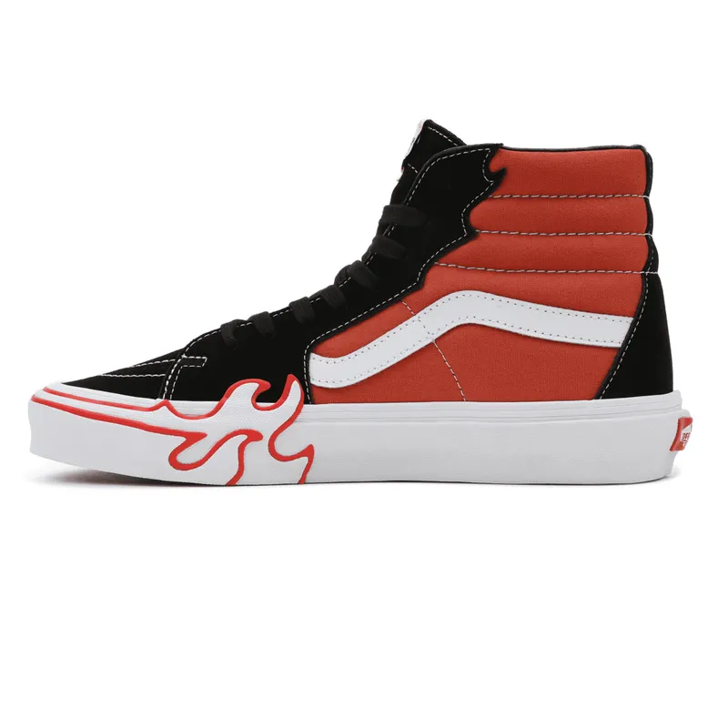 VANS Sk8-hi Flame Oranje (VN0005UJGWP)
