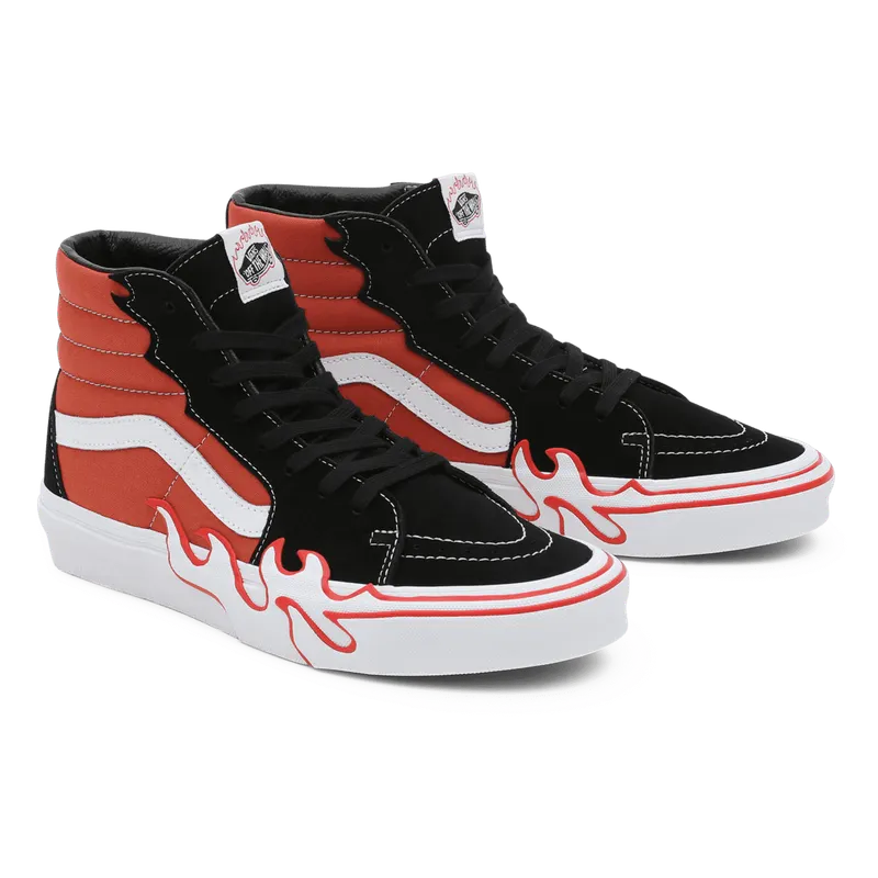 VANS Sk8-hi Flame Oranje (VN0005UJGWP)