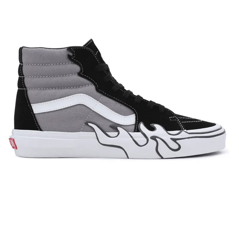VANS Sk8-hi Flame Grijs (VN0005UJBGF)