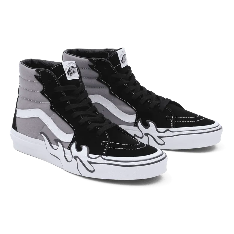 VANS Sk8-hi Flame Grijs (VN0005UJBGF)