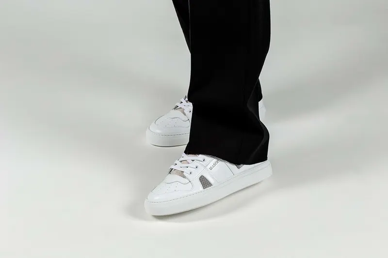 Mason Garments Bari – Perferato – White (FW22-11D)