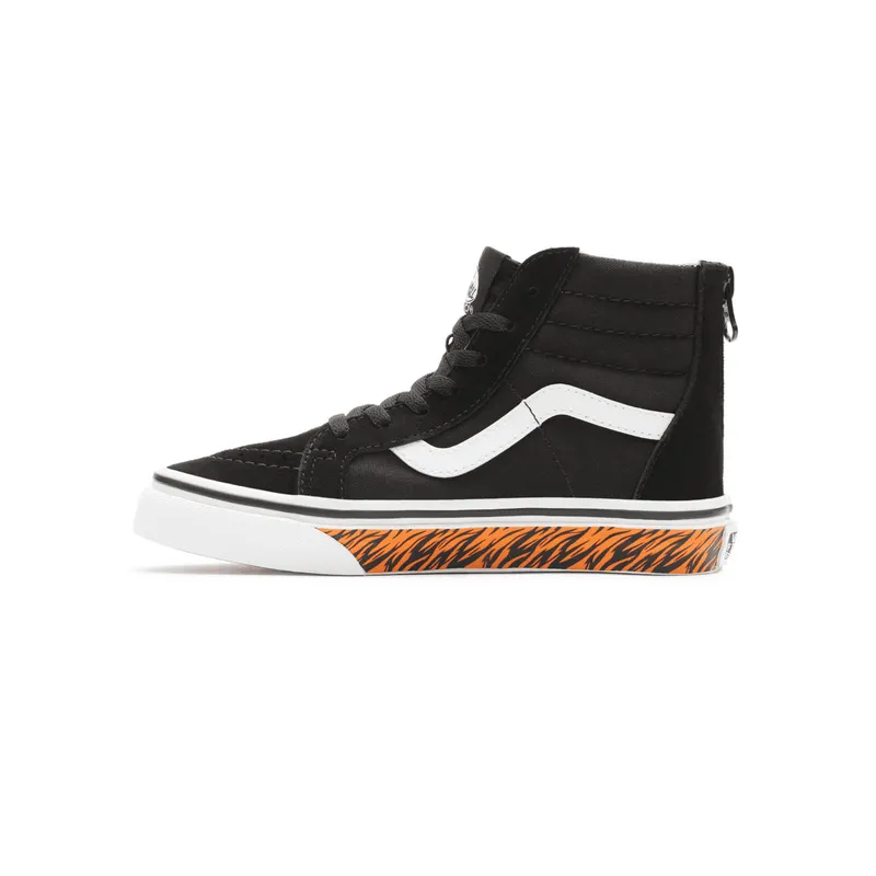VANS Animal Sidewall Sk8-hi Zip Kinderschoenen Zwart (VN0A4UI434B)
