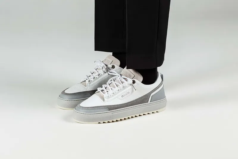 Mason Garments Firenze – Tricolore – Grey (SS23-59A)